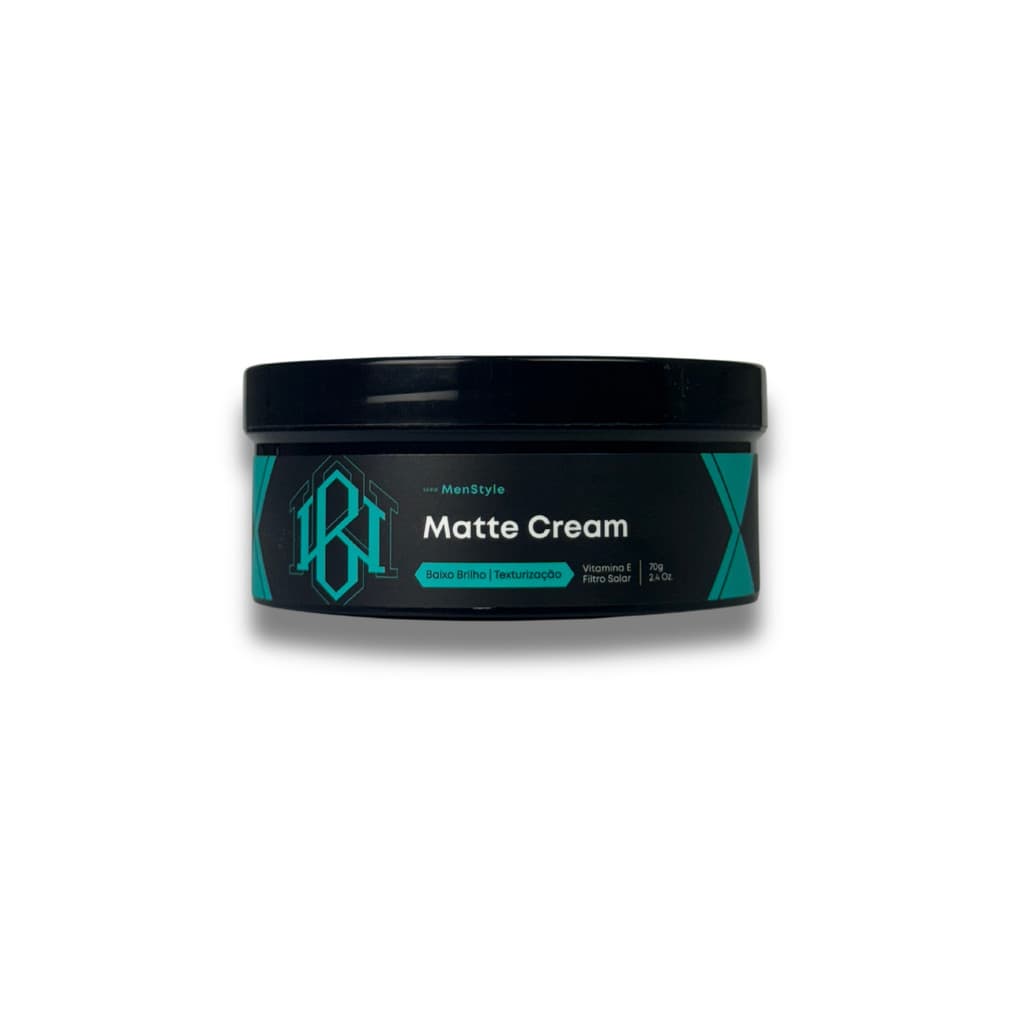 Pomada Matte Cream 70g - Black White