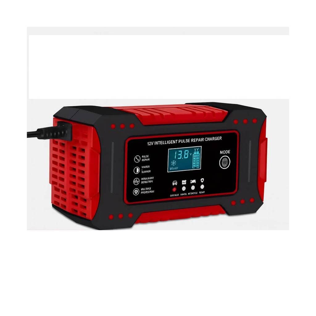 Carregador Bateria Portátil Automotivo Veículos Moto Inteligente 6a 12v Bivolt