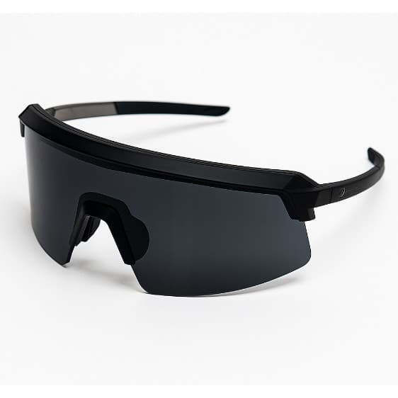 Oculos de Sol Preto Esportivo Corrida Beach tennis Summer Pro - Blackout lente preta Black Vision