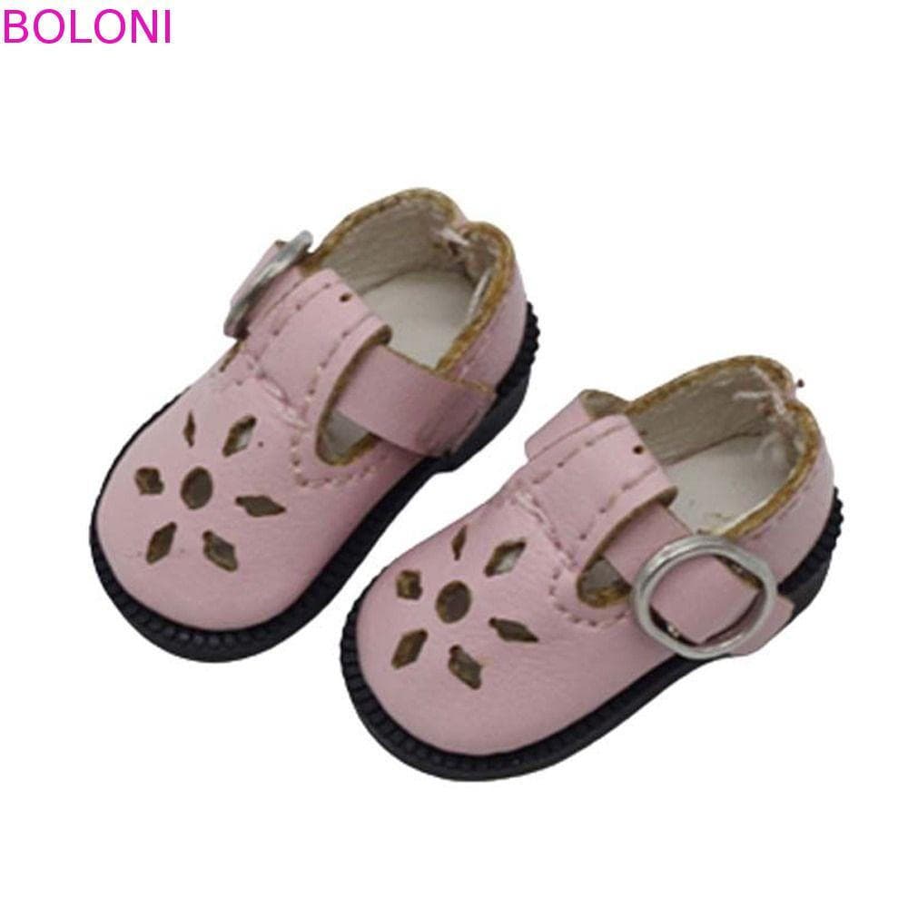 BOLONI Mini Sapatos Casuais Acessórios De Roupas Aniversário Bonecas De Couro Blythes Boneca Brinquedo Decorar De