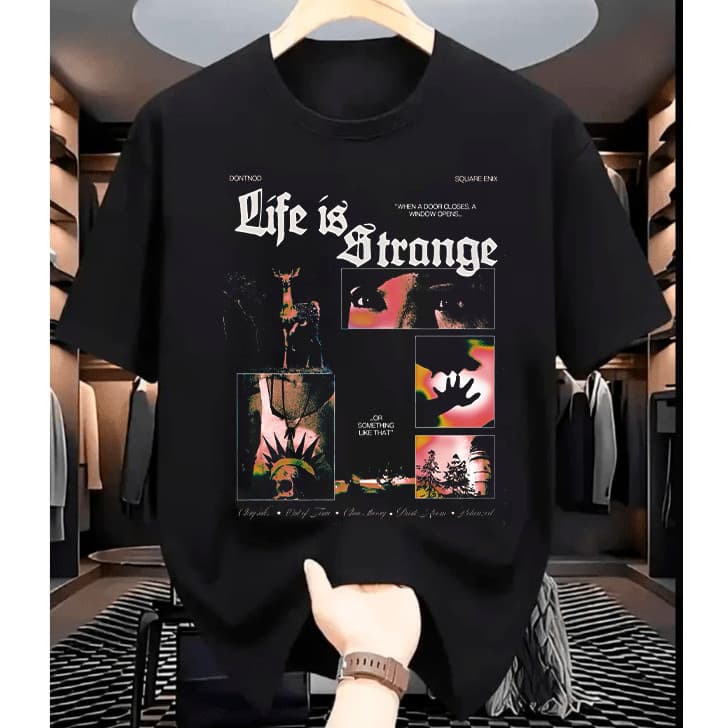 Camisa A vida é estranho 100% Algodão