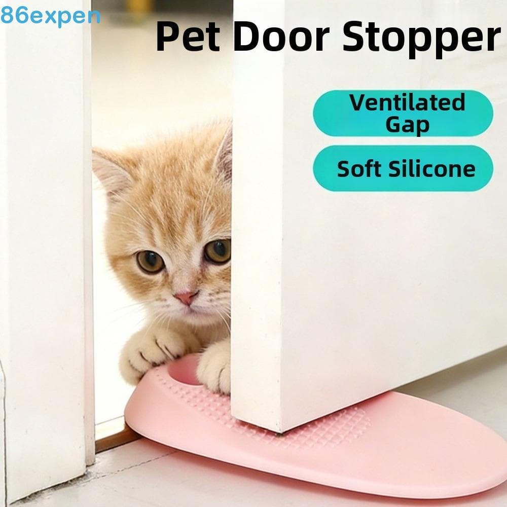 EXPEN1 Rolha De Porta Para Animais De Estimação , Cunha Antiderrapante À Prova De Vento , Quarto Bloqueador De Silicone