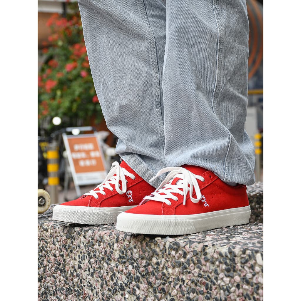 Jiluke Beidouxing Clássico Chinês Vermelho Masculino Feminino Estudante Sapatos Nicho Resistente ao Desgaste Absorção de