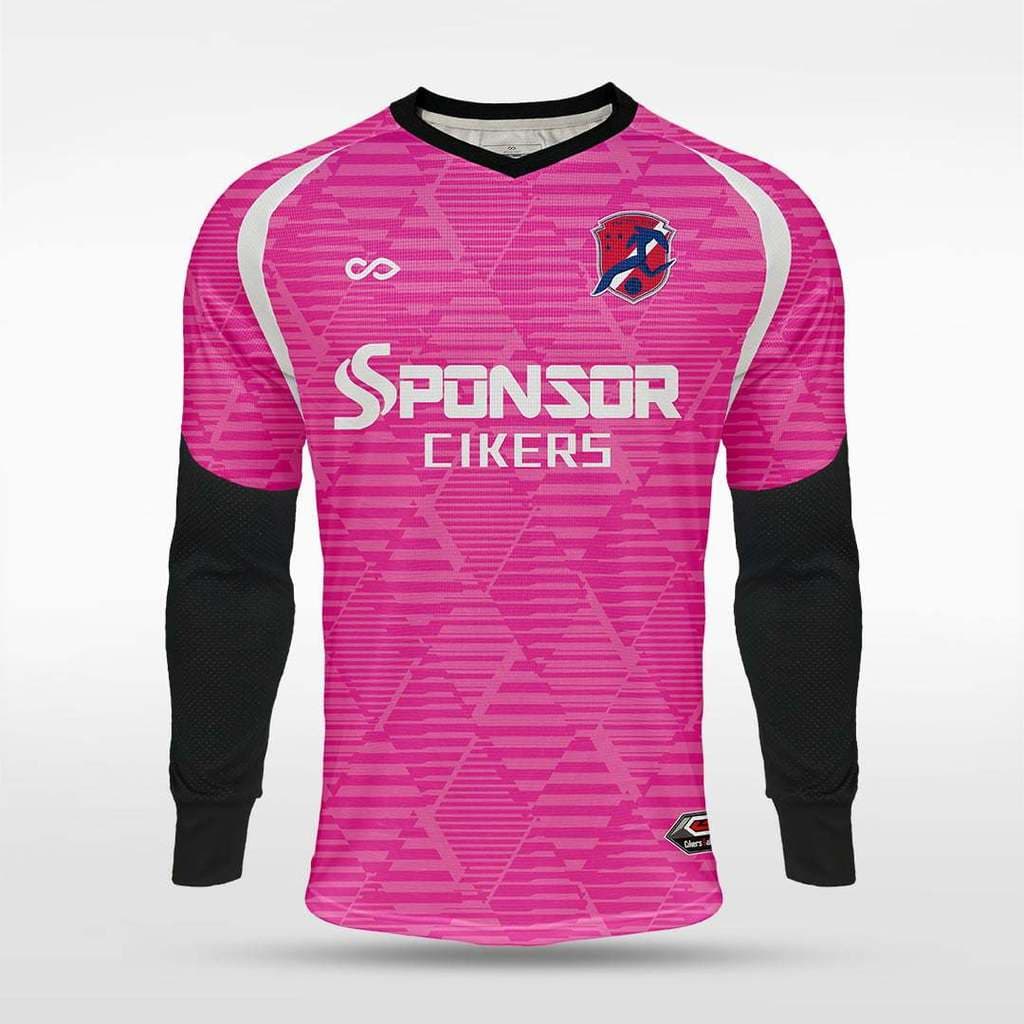Cikers cikers goleiro topo das mulheres dos homens respirável cotoveleiras esponja manga longa profissional goleiro pórt