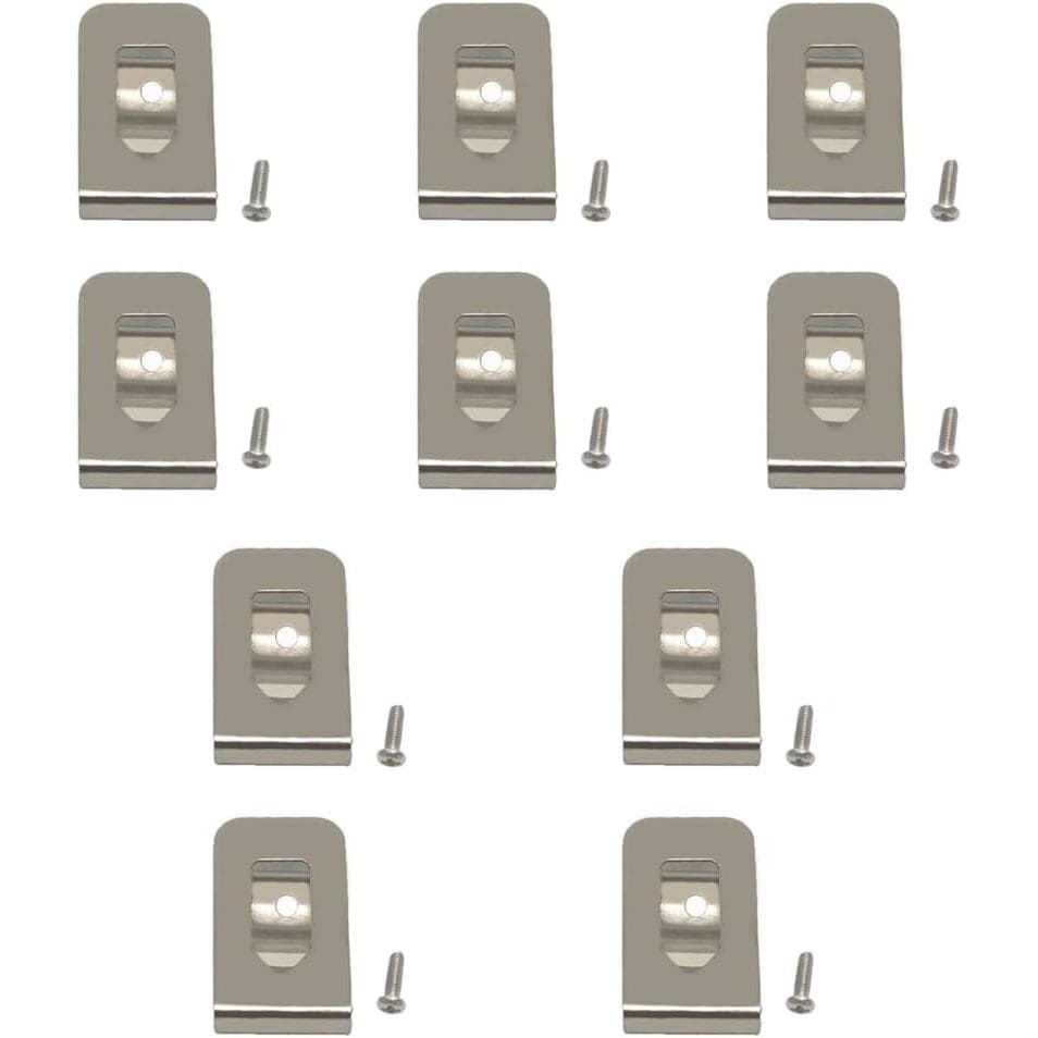 Pacote com 10 ganchos de cinto para Dewalt N268241, compatível com ferramentas 20V Max DCD980 DCD985 DCD980L2 DCD985L2