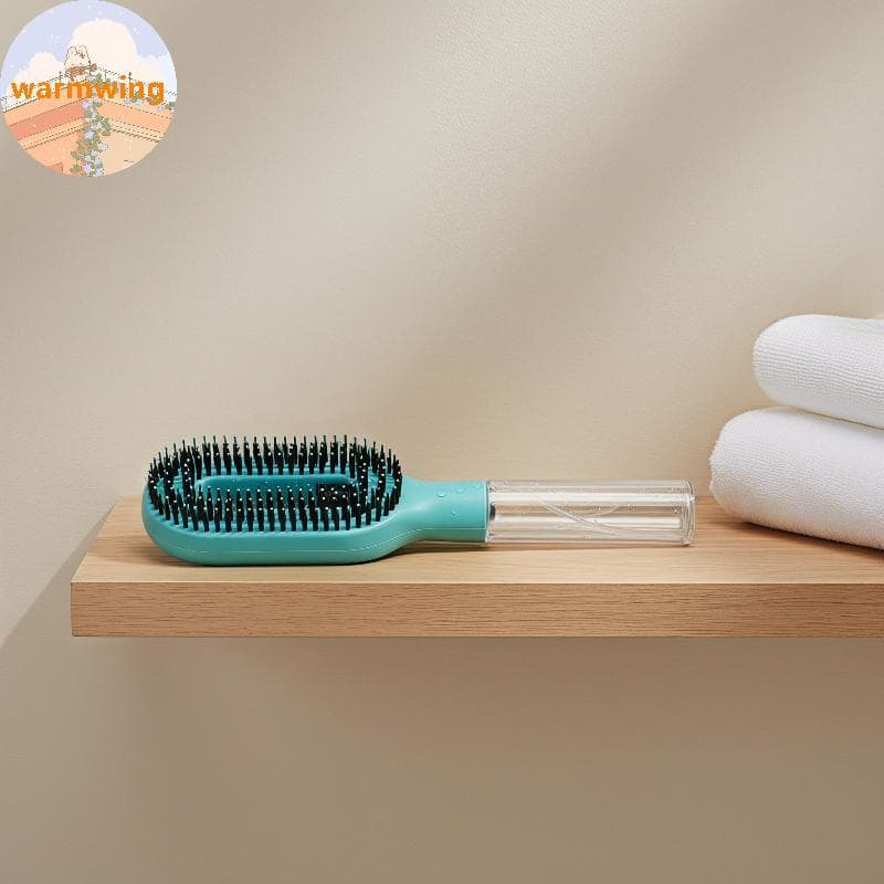 Warmwing 2 Em 1 Massageador Antiestático Para Couro Cabeludo b Água Portátil Homens Mulheres Cuidados Com Os Cabelos Uso