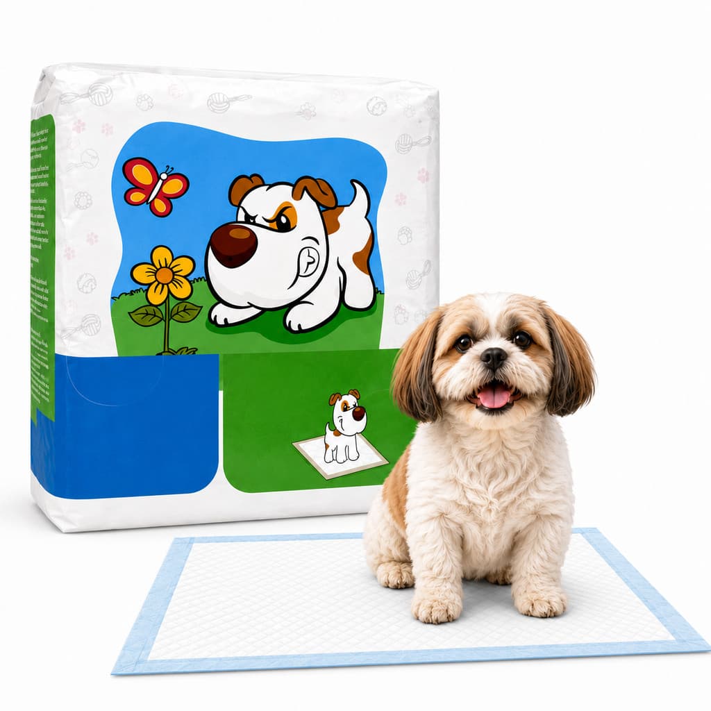 Tapete Higiênico para Cachorro 30 Unidades 80x60 Fralda com Alta Absorção 7 Camadas Pet Xixi Cão Base Impermeável