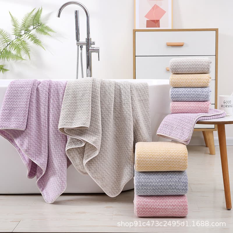 [Alta Absorção] Toalha Coralina Conjunto/Toalha Macia/Toalha de Banho Coral/Absorção Rápida