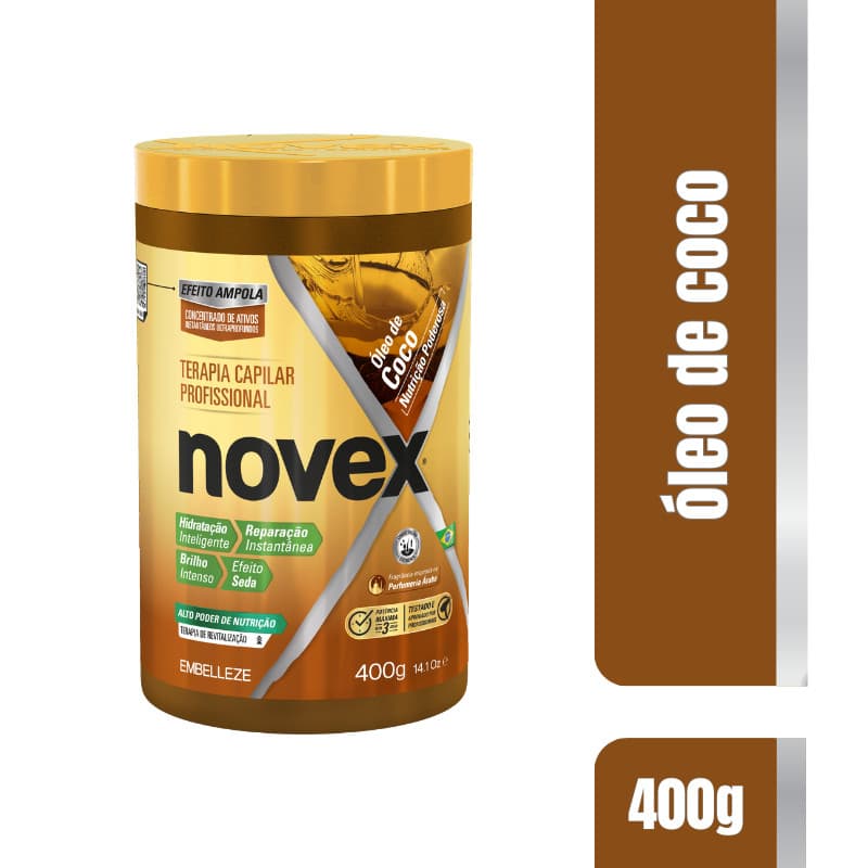 Creme de Tratamento Novex Óleo de Coco 400g
