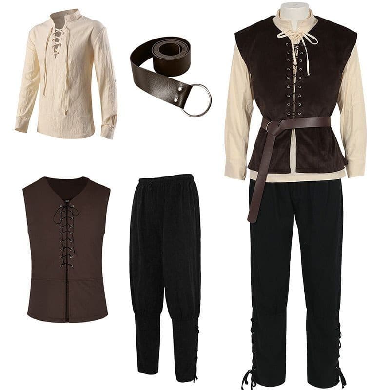 Novo traje civil Medieval coliais Glades jogar traje cosplay 7.4