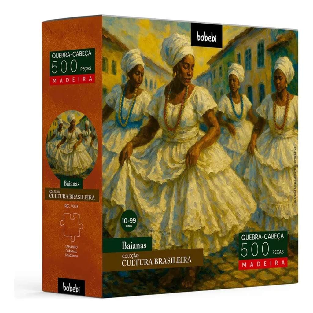 Quebra Cabeça As Baianas - 500 Peças - Babebi NB
