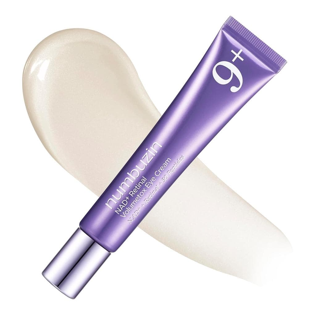 numbuzin No.9 NAD+ Creme para Olhos Retinal Volumetox, Tratamento Anti-Envelhecimento para Rugas, Linhas Finas, Olheiras