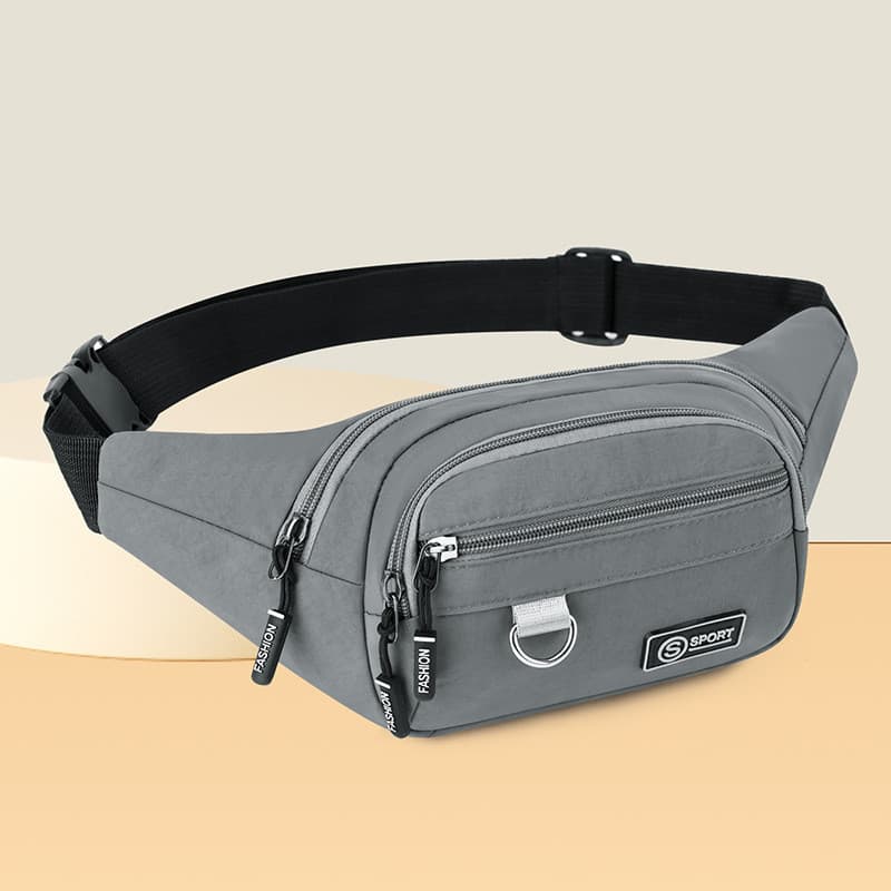 Bolsa de cintura multifuncional de grande capacidade, repelente de água, bolsa de cintura para celular, canteiro de obra