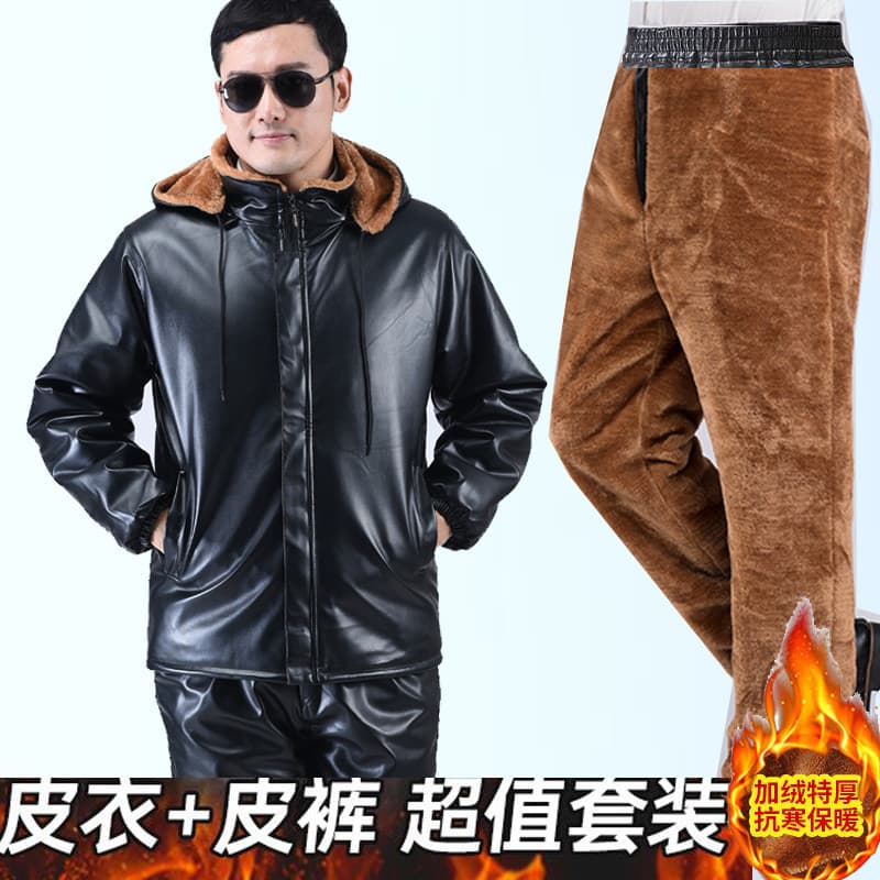 Forro de lã engrossado à prova de vento impermeável quente motocicleta equitação em nome de dirigir Takeaway Workwear ja