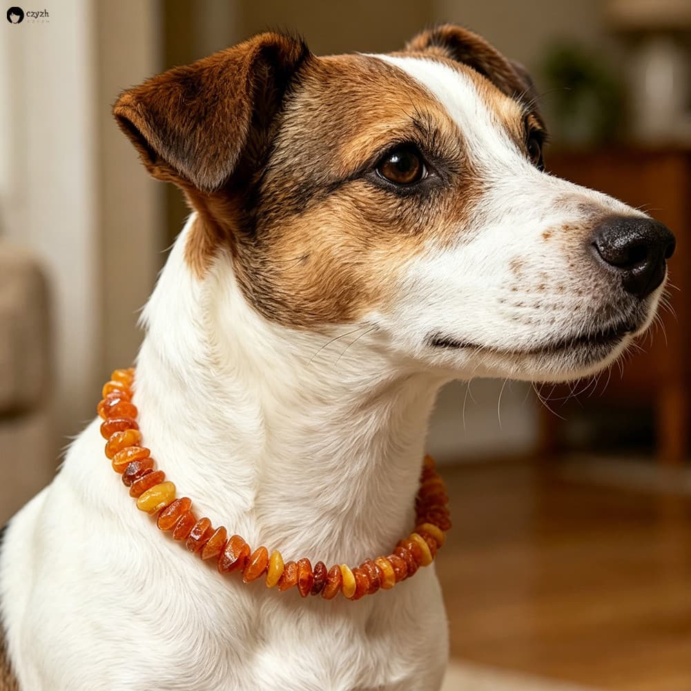 Coleira Âmbar Contra Pulgas E Carrapatos Para Cães , Proteção 100 % Natural Sem Produtos Químicos , Proprietários Holíst
