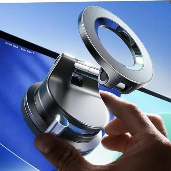 Suporte para carro LISENforMagsafe, suporte magnético para celular, suporte para celular com ventosa a vácuo, adequado p