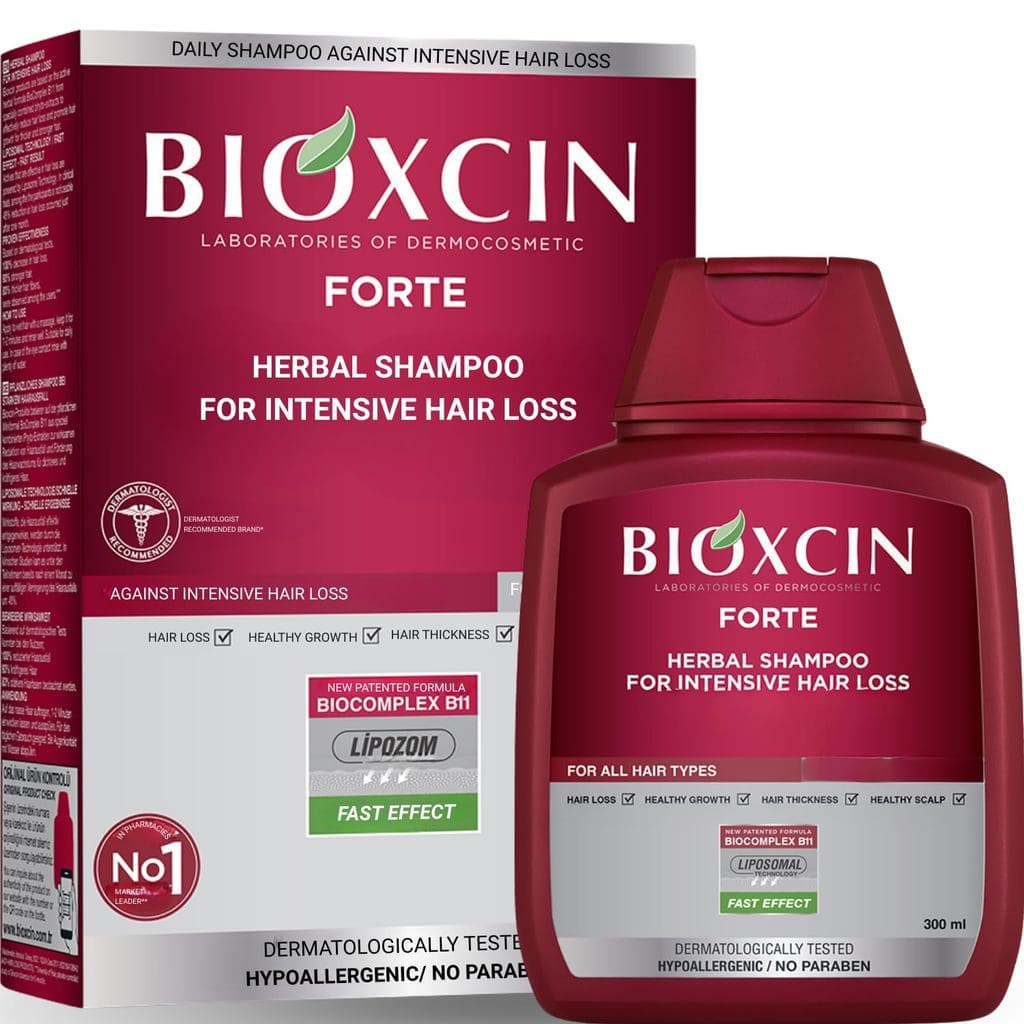 Shampoo para Queda de Cabelo, Tratamento Diário para Homens e Mulheres, Fórmula para Couro Cabeludo Sensível, Shampoo He