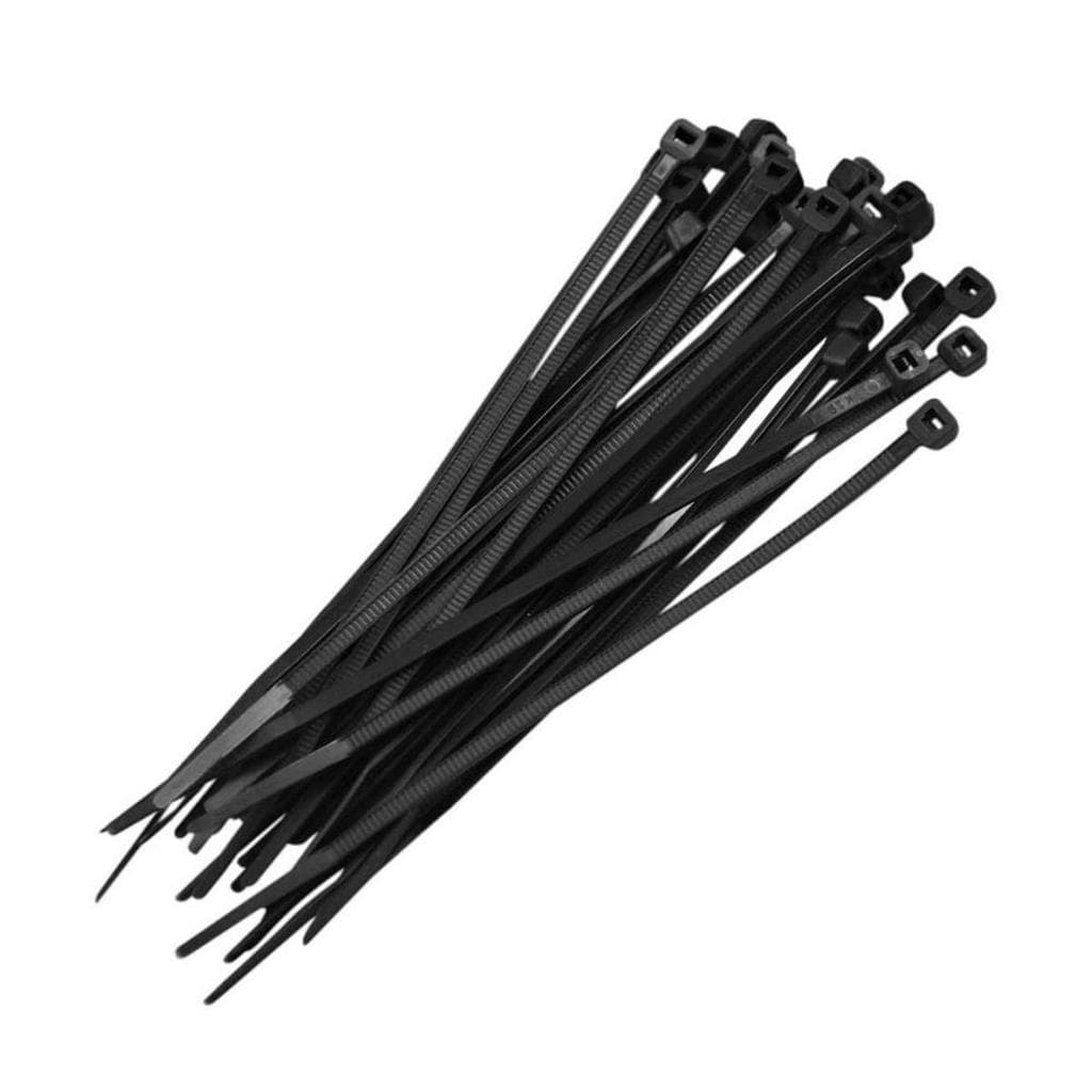 Kit Com 100 Abraçadeira De Nylon 2,5 x 80 mm Reforçada