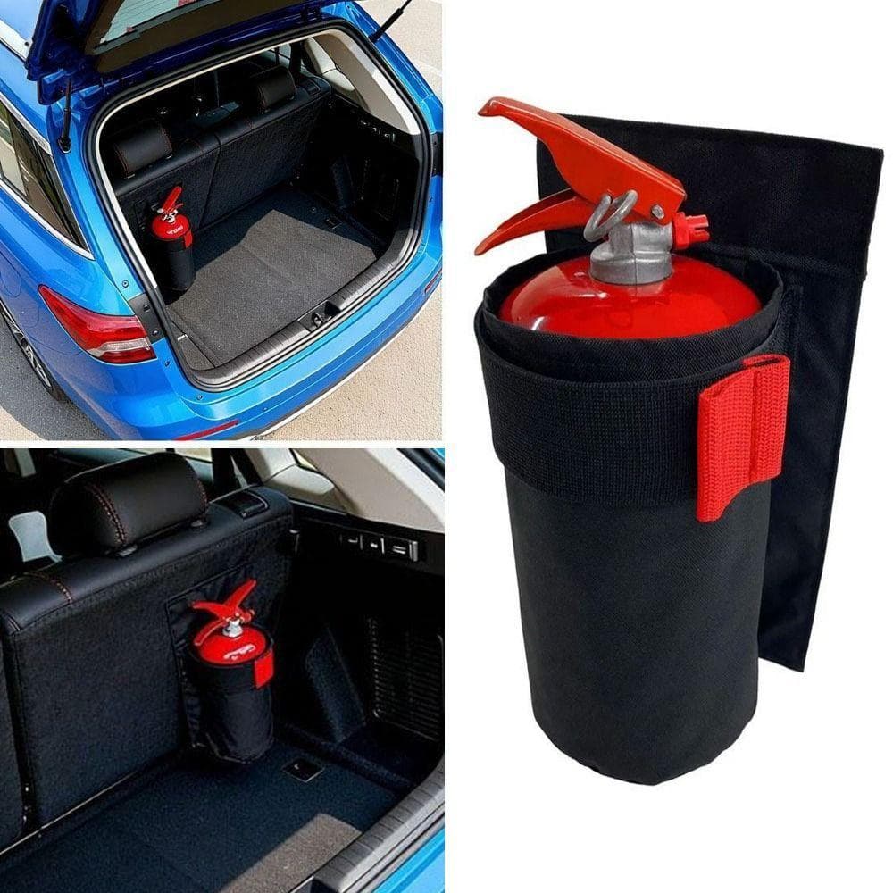 Suporte Para Extintor De Incêndio  , Saco De Armazenamento Resistente Ao Desgaste Montagem Em Porta-Malas