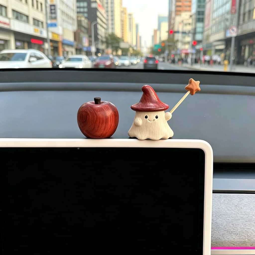 SweetPlanet decorações interiores do carro decorações Console central do carro acessórios carro mágico elfo decorações d