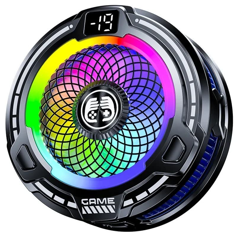 Cooler Gamer Fs18 Pro Magnetico / Clip Rgb Semicondutor 30w Preto