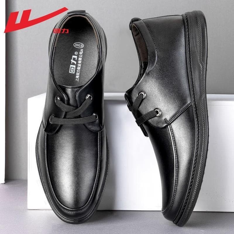 Puxar para trás sapatos de couro masculino 2026 primavera verão novo estilo negócios Formal Wear sapatos casuais de sola