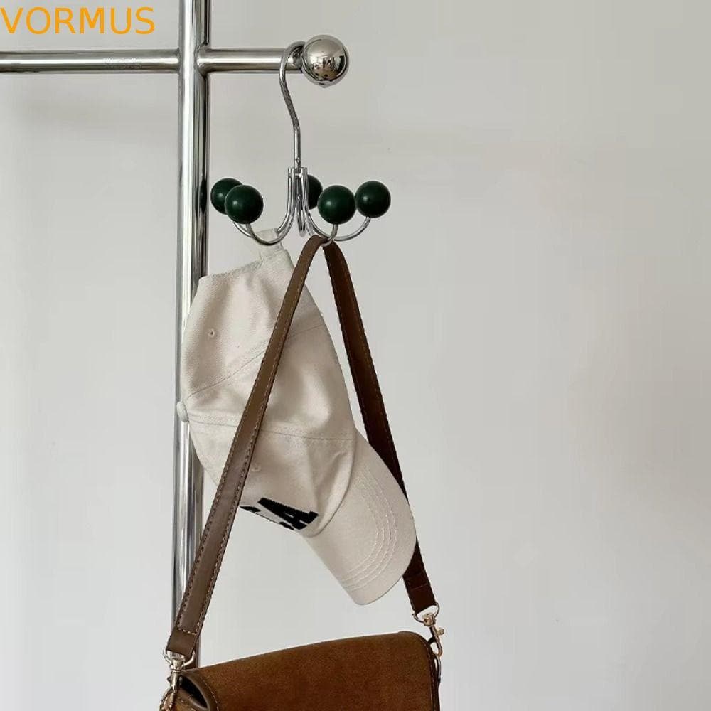 Gancho Giratório Para Guarda-Roupa VORMUS , Organizador De Armário De Ferro Resistente Com 5 Garras , À Ferrugem