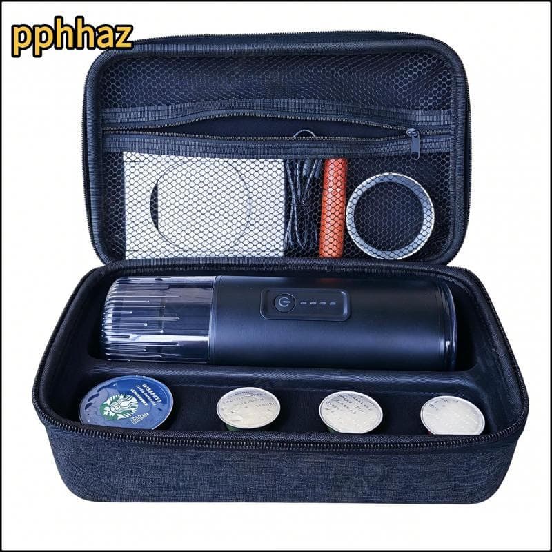 [pphhaz] Bolsa De Viagem Para Máquina De Café Transporte Expresso Proteção Fácil De Transportar Acampamento No Escritóri