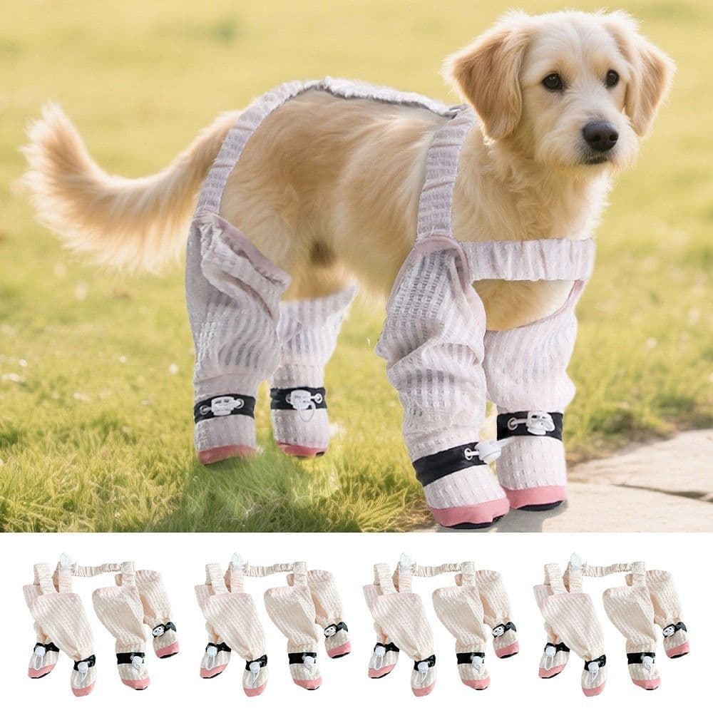 Proteção Completa Para Pernas , Calças Passear Com Animais De Estimação , À Prova De Poeira , Antiderrapante , Bota Cães