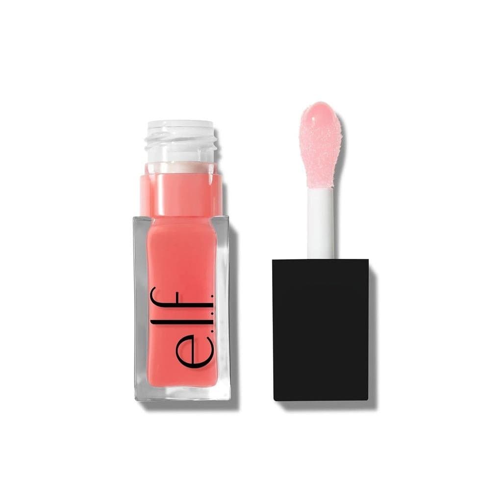 e.l.f. Óleo Labial Revitalizante Glow, Óleo Labial Nutritivo com Cor para um Acabamento de Alto Brilho, Enriquecido com