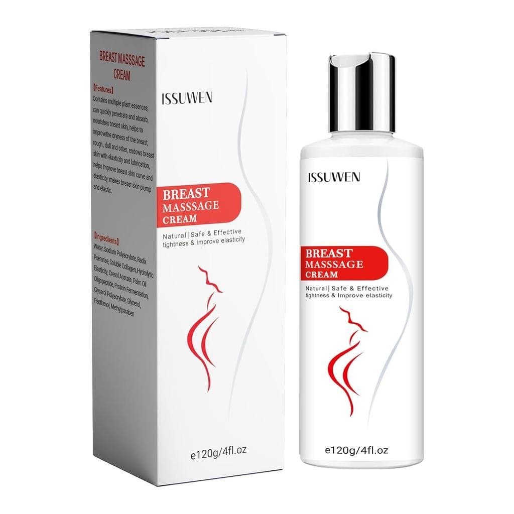 Creme para Aumento de Seios - Fórmula Firmadora e Lifting para Seios Maiores, Creme Não Oleoso para uma Linha de Seios V