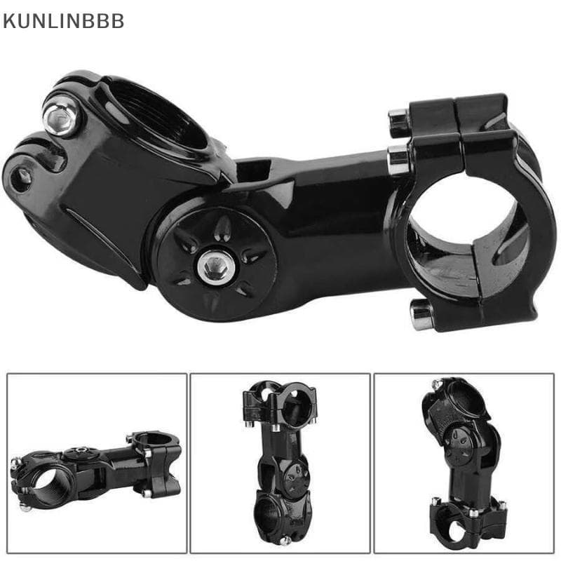 KUNLINBBB 28.6mm 31.8mm Haste De Bicicleta Liga De Alumínio Ângulo Ajustável Bla Para Tubo De Garfo Dianteiro De 28.6mm