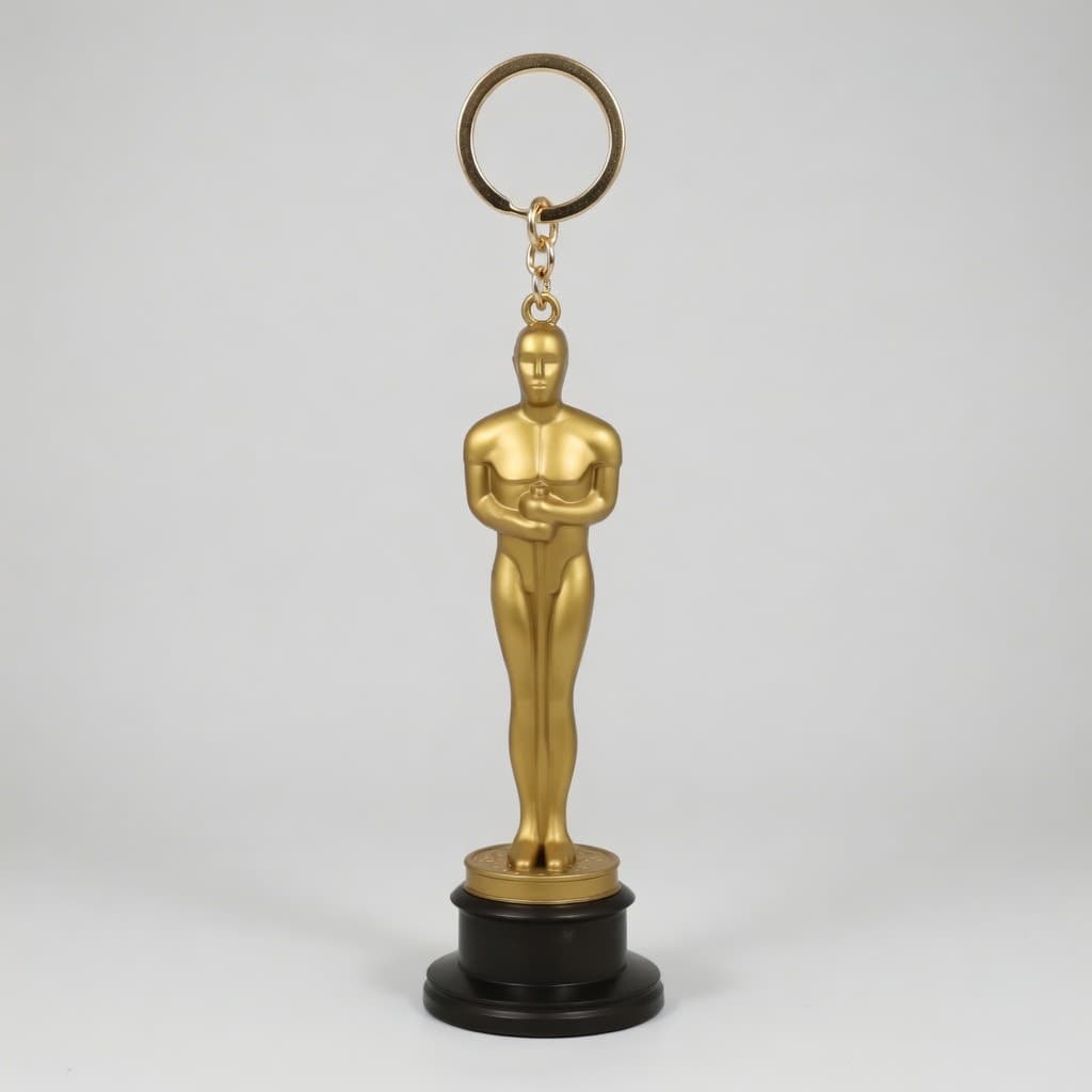 Chaveiro Oscar Estatueta Miniatura