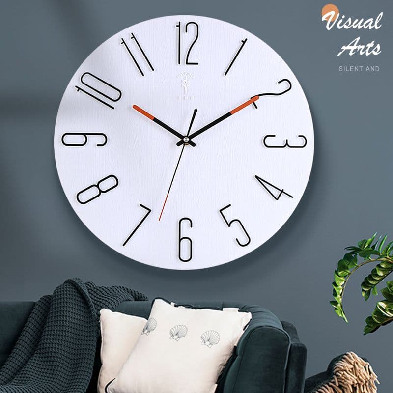 Polaris relógio de parede família sala estar moda relógio quartzo moderno criativo simples quarto relógio parede MSH5
