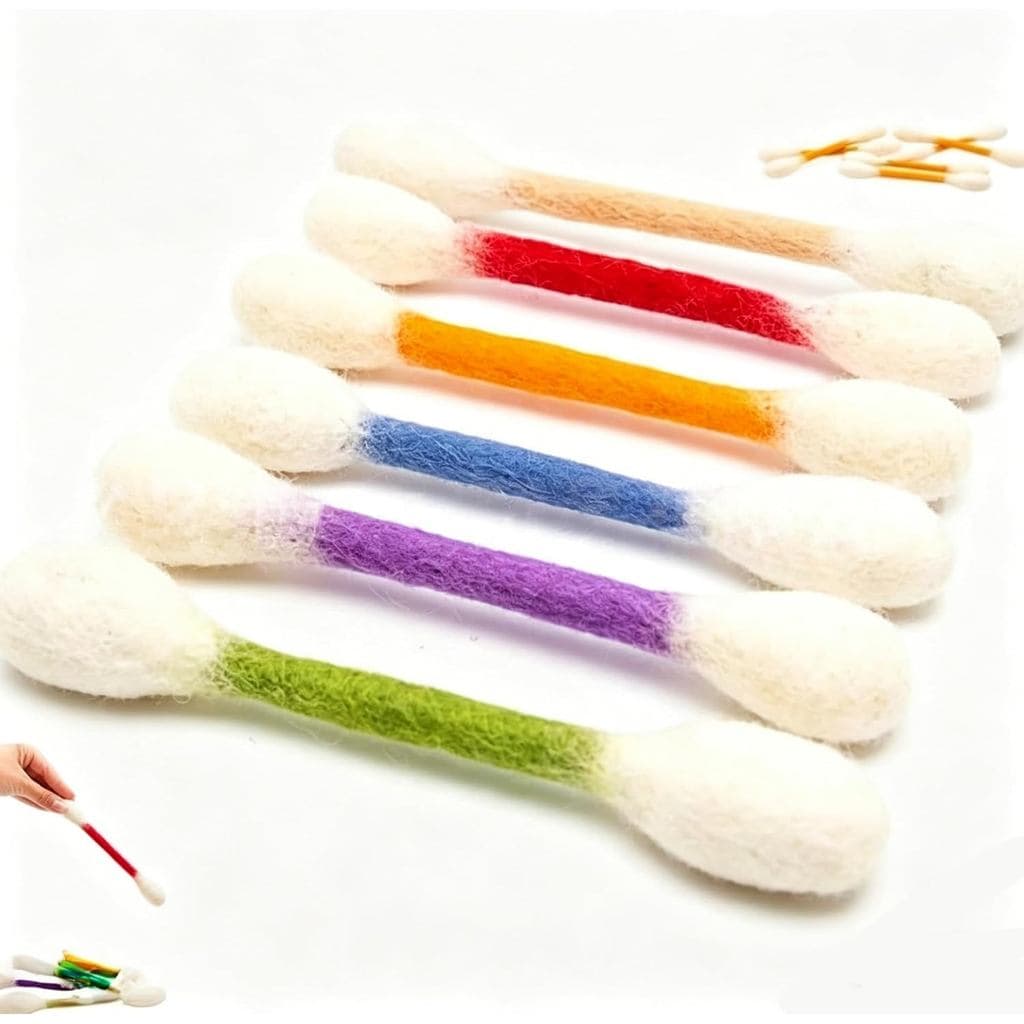 6 Brinquedos para Gatos em Forma de Pata, Brinquedos para Gatos com Cotonetes de Catnip, Duráveis para Mastigar, Varinha