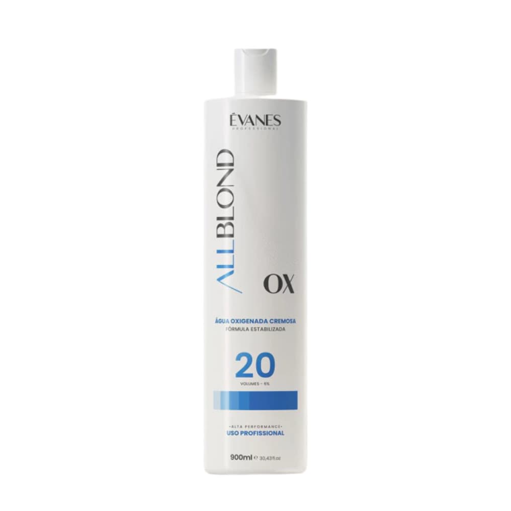Água Oxigenada 20 Volumes 6% Evanes Professional 900ml