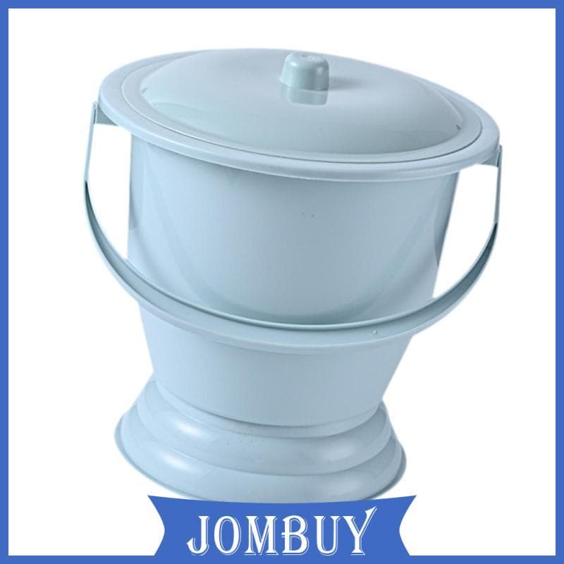 [Jombuy] Spittoon Com Tampa , Comadre Noite Cômoda Balde Vaso Sanitário Pote De Câmara Para Crianças Adultos Mulher Casa