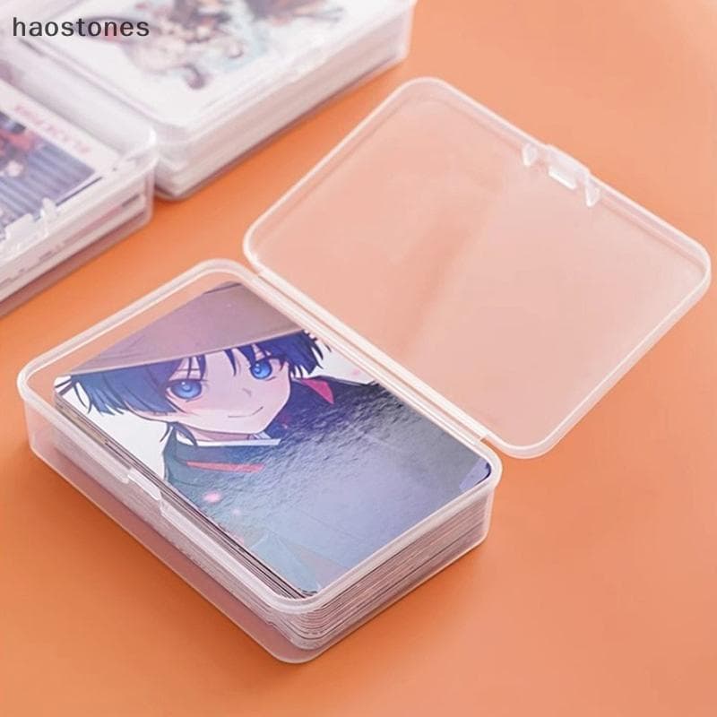 Novas Caixas De Plástico Transparente Jogando Cartas Recipiente PP Caso De Armazenamento Paing Caixa De Cartão De Jogo J