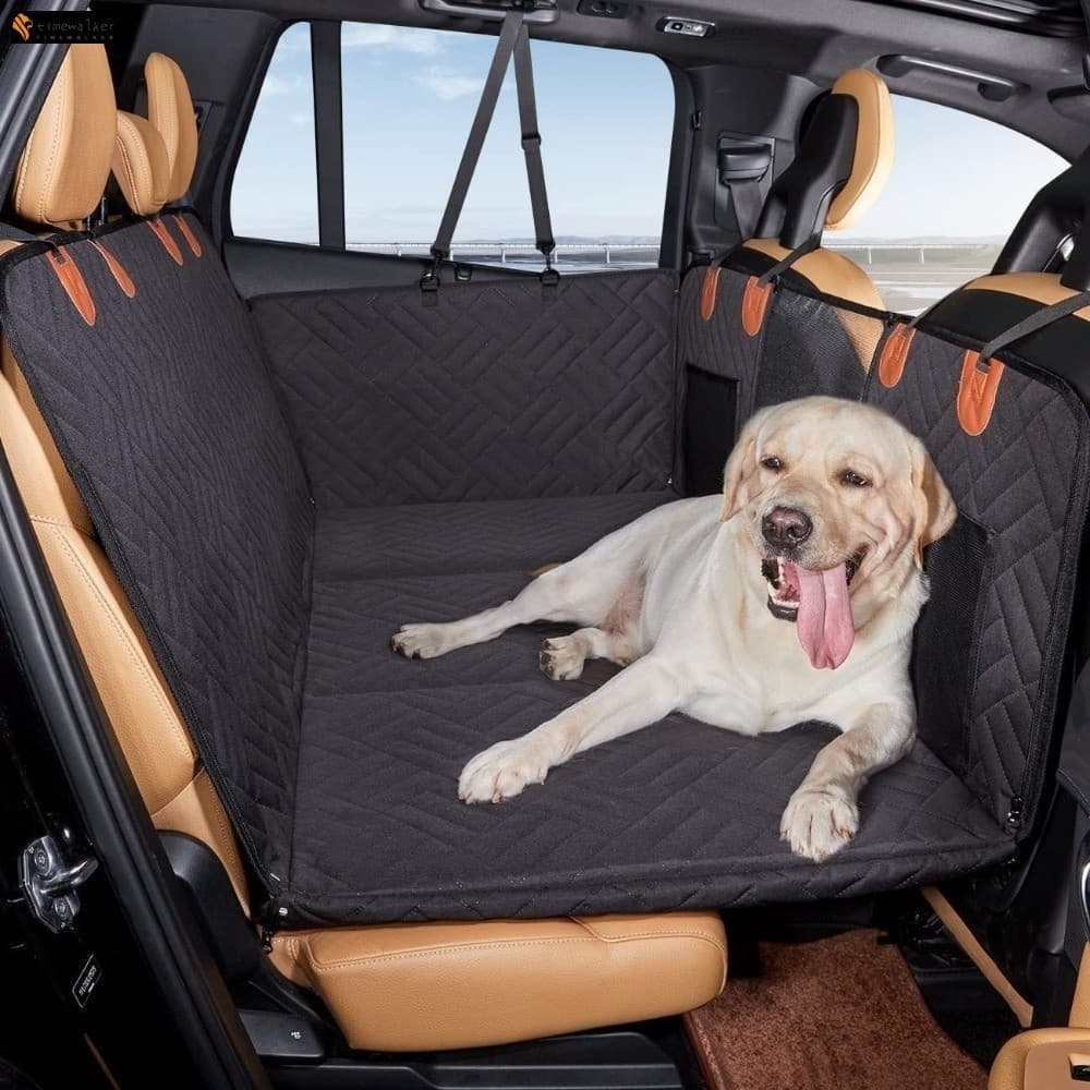 Capa De Assento De Carro Antiderrapante À Prova D'água-Protetor Universal Para Animais De Estimação Banco Traseiro