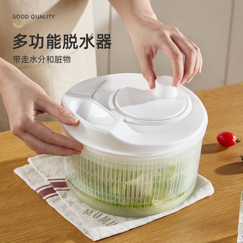 Desidratador de vegetais Manual doméstico salada dreno água cesta vegetal secador cozinha ferramenta útil lavatório cest