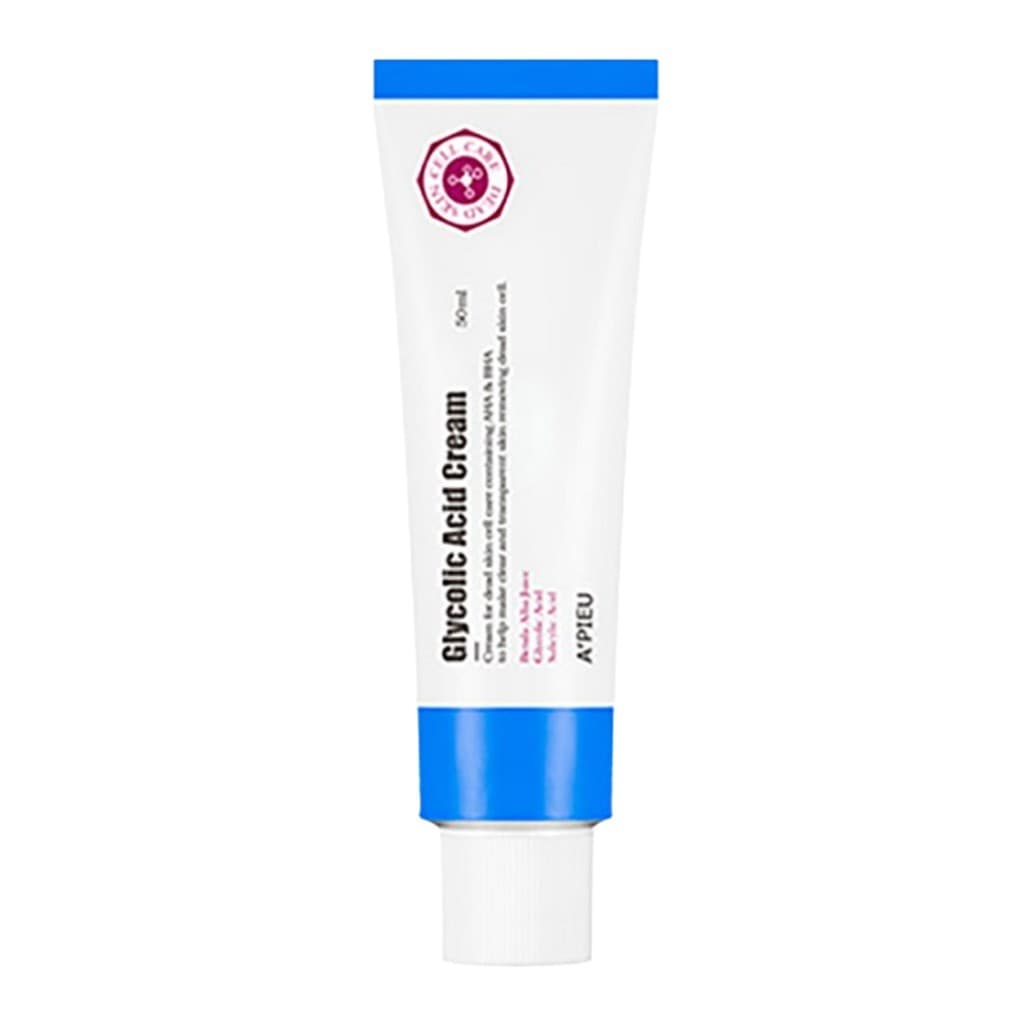 [apieu] Creme Hidratante Peeling De Ácido Glicólico , 50ml , 1 Unidade/Coreano/Umidade Esfoliante Da borasworad