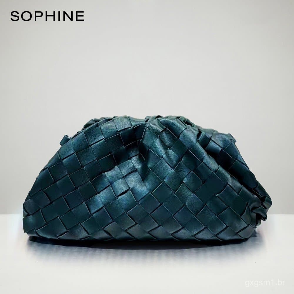 Bolsa Transversal Mini Feminina de Tecido Estilo Clássico de Marca de Luxo
