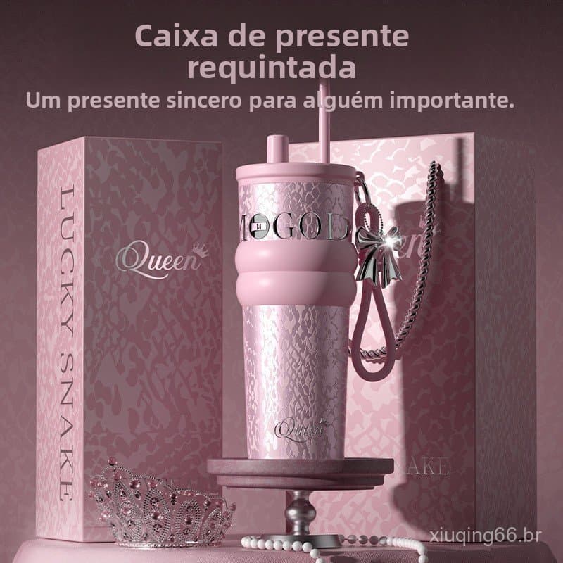 Copo térmico popular de grande capacidade para retenção de gelo 2026, copo de café portátil em aço inoxidável 316, copo