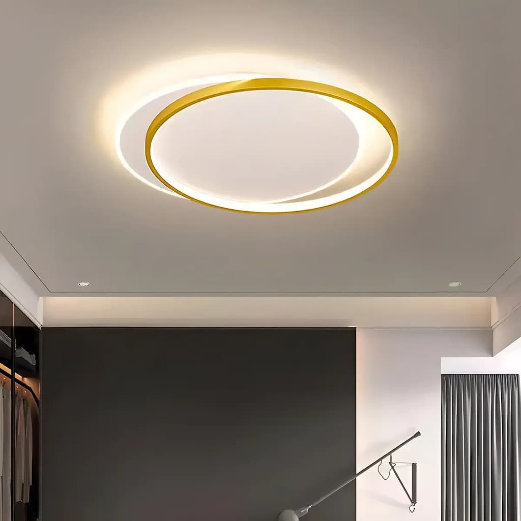 Luminária De Teto Plafon Sirius 50w 47cm 3 Temperatura