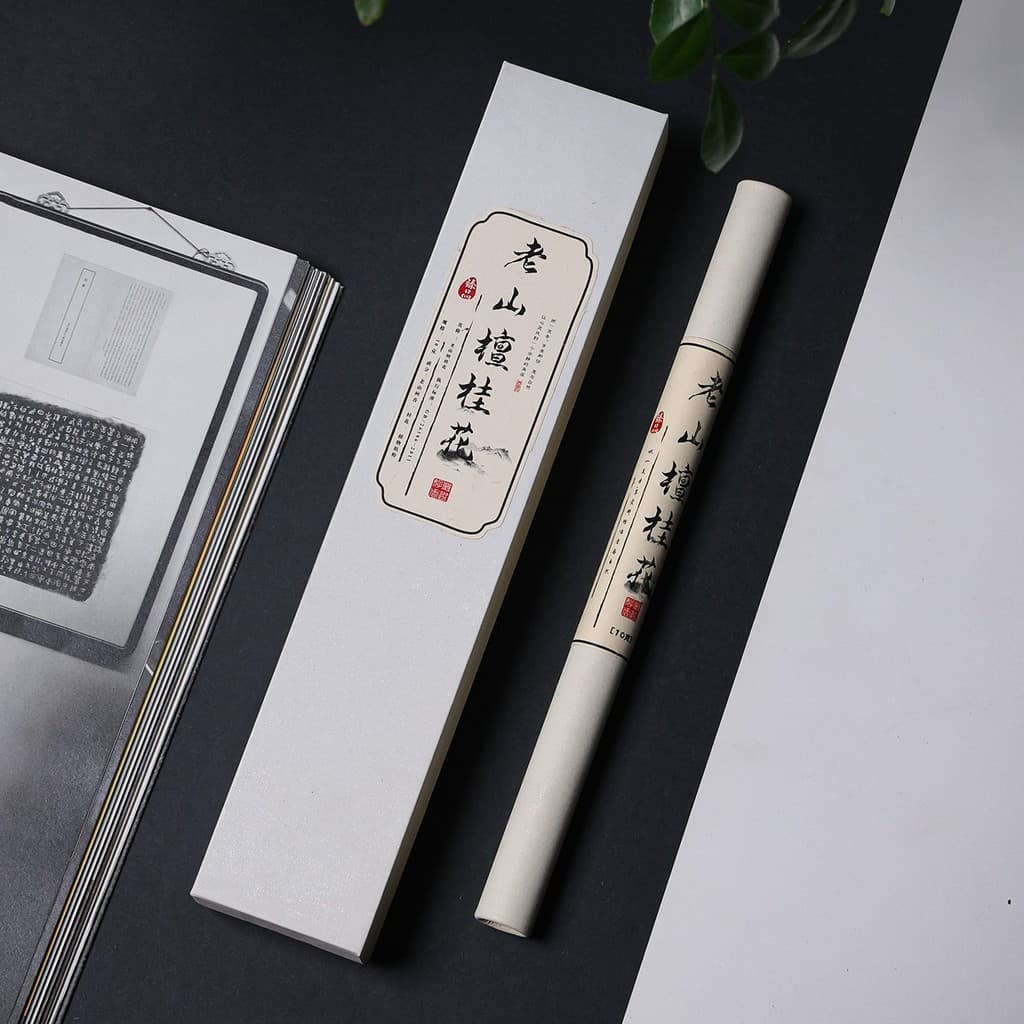 Laoshan sândalo osmanthus fio fragrância suave quente de madeira doce dourado osmanthus casa quarto meditação calmante d