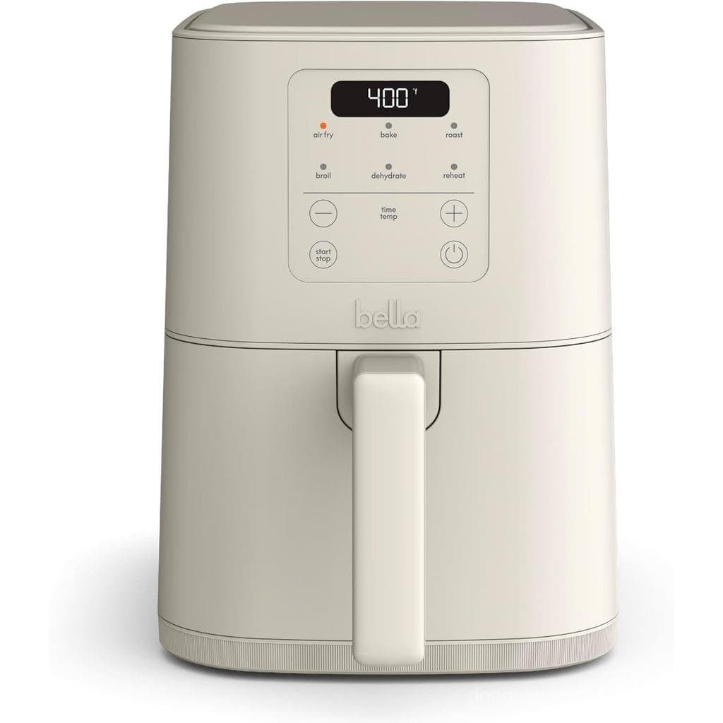 Fritadeira a Ar Slim Bella de 4Qt, cabe em qualquer lugar ™   Utensílios de Cozinha, EverGood ™   Revestimento Cerâmico