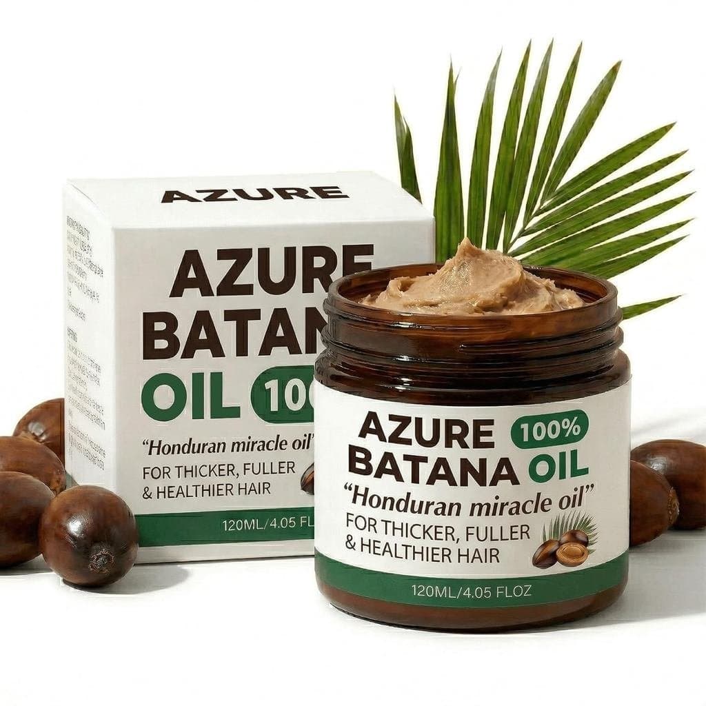 1 unidade de Óleo de Batana Azure para Máscara Capilar Orgânica de Batana do Honduras, para Queda de Cabelo, Promove a E
