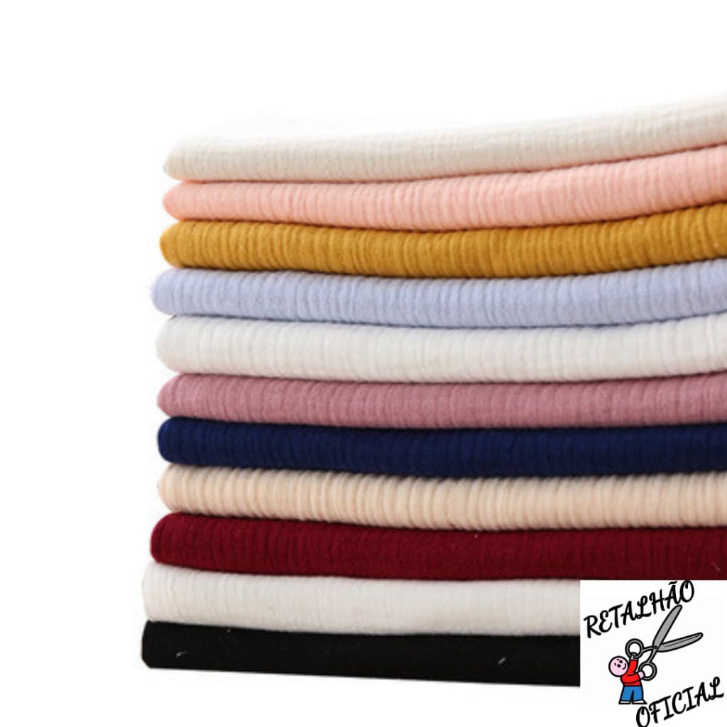 Tecido Crepe Bubble Crepinho 6 Metros x 1,50m Liso Várias Cores