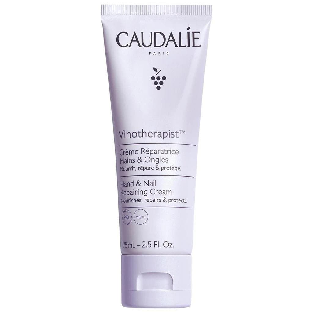 Creme para Mãos e Unhas Vinoterapeuta Caudalie com Manteiga de Karité e Óleo de Semente de Uva, Vegano e Dermatologicame