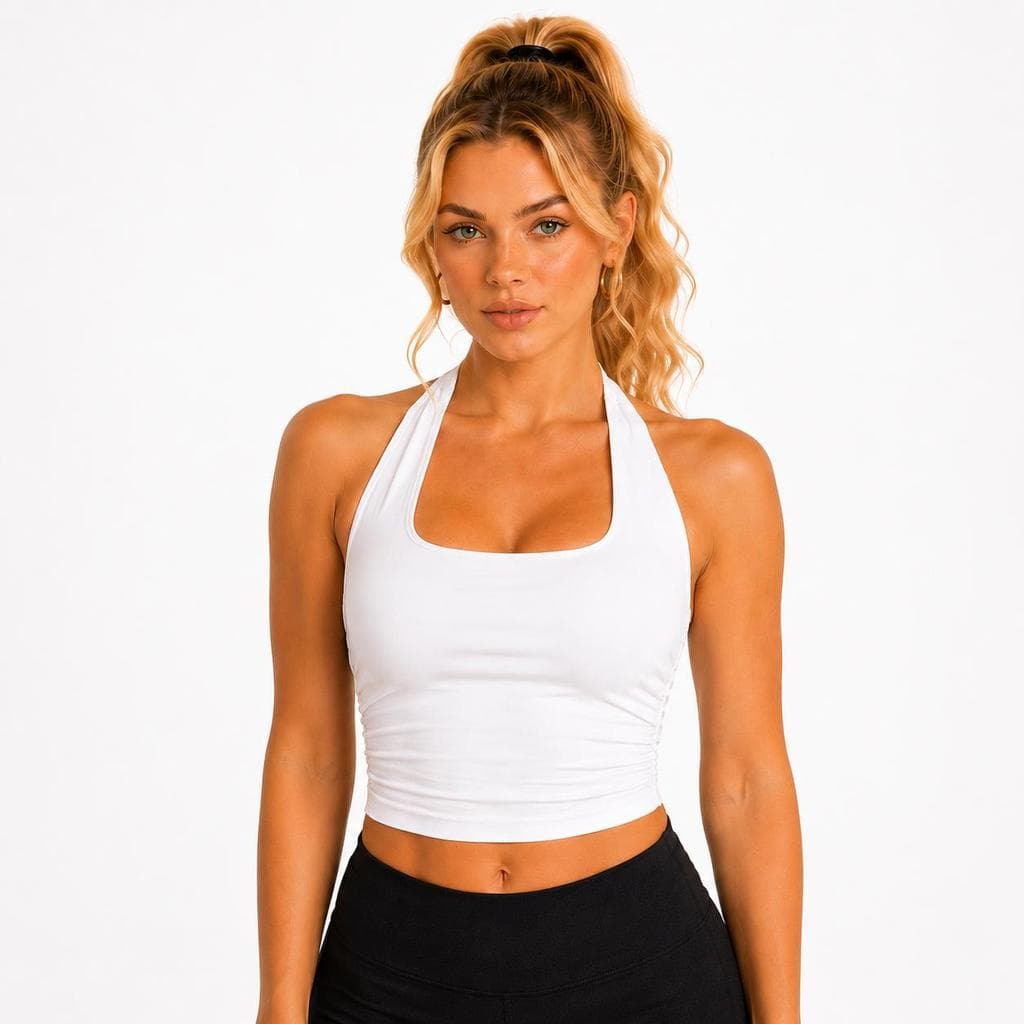 Cropped Feminino Frente Única para Treino Academia